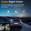 1080P HD 360° Dash Cam – Night Vision, Front, Interior & Rear Recording, Motion Detection | 3" Screen – product image 2 | Fidmat24 Tech Market