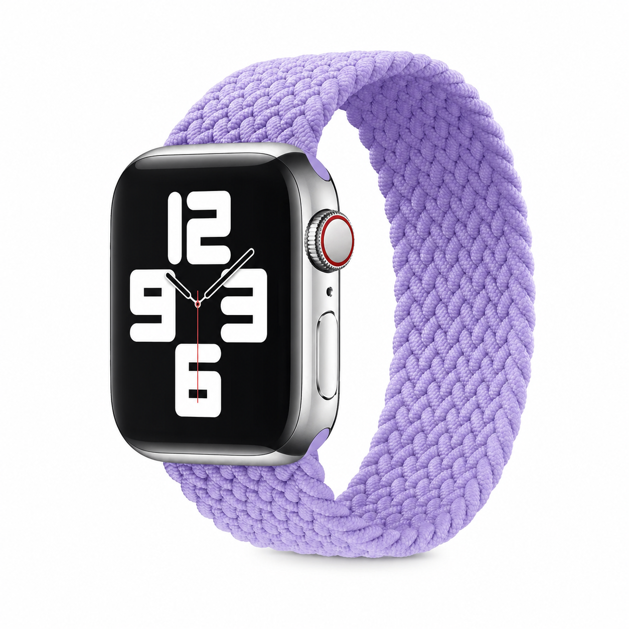 Apple Watch Nylon Braided Elastic Strap | Single Loop | Light Purple | 38/40mm & 42/44mm | XS–L