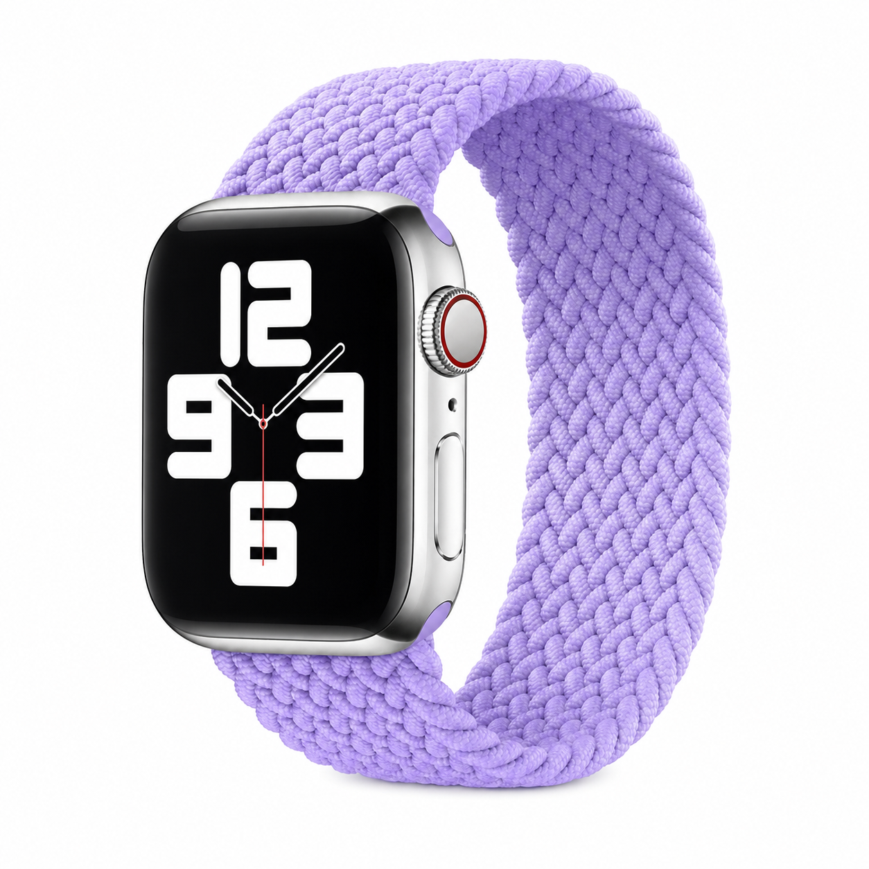 Apple Watch Nylon Braided Elastic Strap | Single Loop | Light Purple | 38/40mm & 42/44mm | XS–L