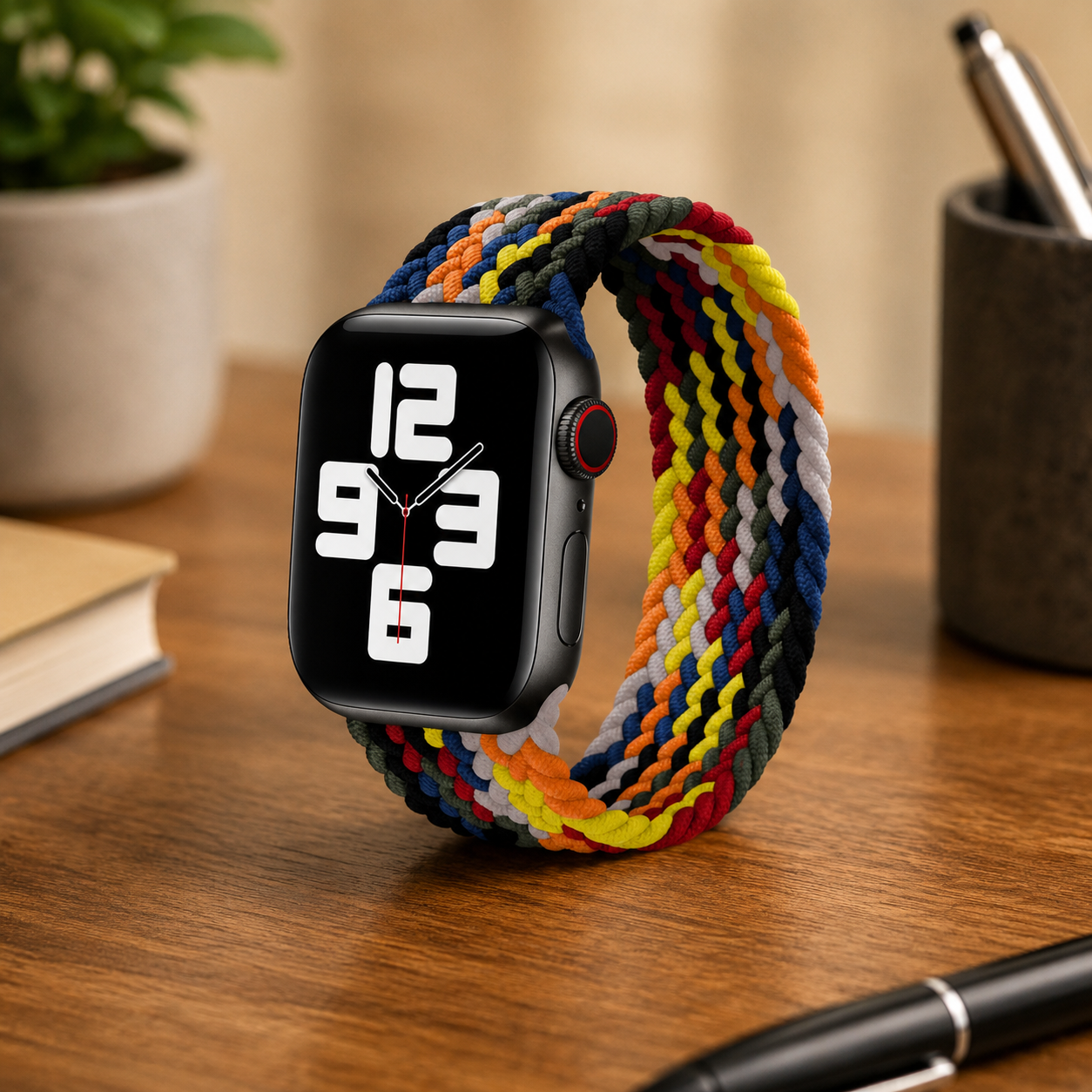Apple Watch Nylon Braided Elastic Strap | Single Loop | Colourful | 38/40mm & 42/44mm | XS–L