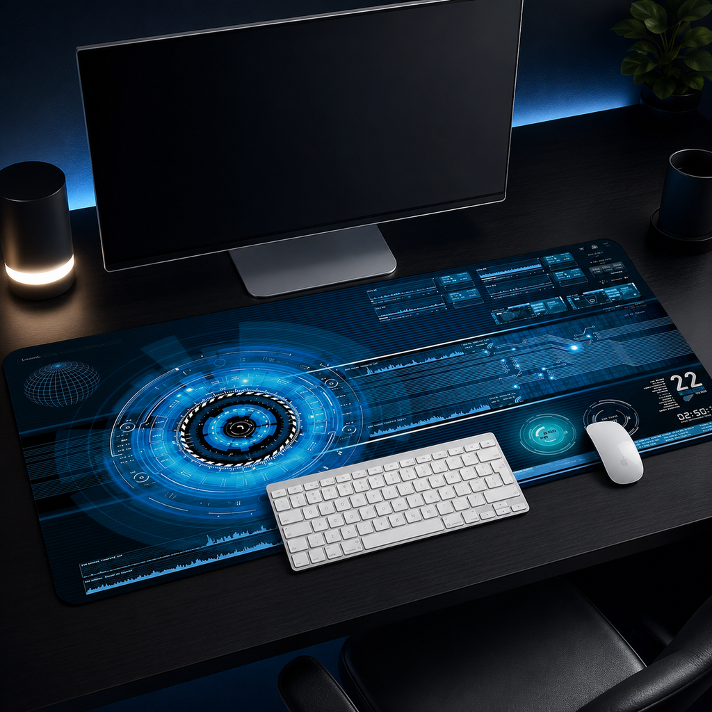 CyberCore Command Desk Mat | Extended Thickened Mouse Pad | 6 Sizes | 2–3 mm