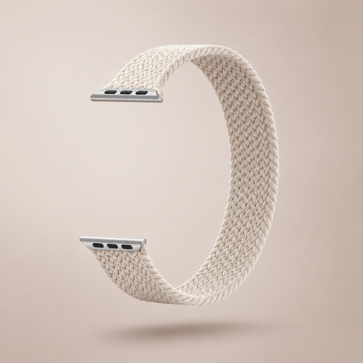 Apple Watch Nylon Braided Elastic Strap | Single Loop | Starlight | 38/40/41mm | M