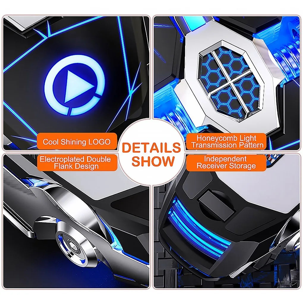 Silver Eagle A7 Wireless Gaming Mouse - 2.4GHz Rechargeable RGB Mouse