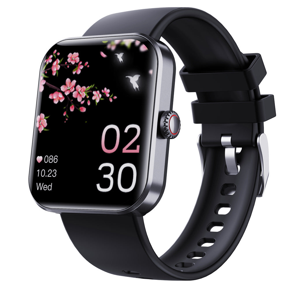 F57L Sports Smart Watch – Heart Rate, Blood Pressure & IPS Display – Gold / English version
