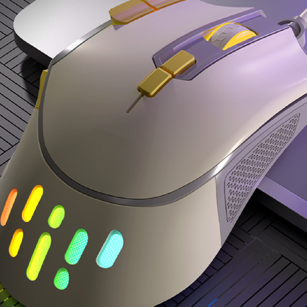 E-Sports Gaming Mouse - 12800 DPI, 9-Button Macro, RGB | Wired (Brilliant) or Dual-Mode (Starsea)