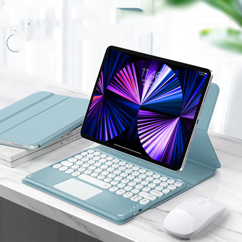 iPad Pro 11" & Air 4 Bluetooth Keyboard Flip Case - Touch & Standard Keyboard | Optional Mouse