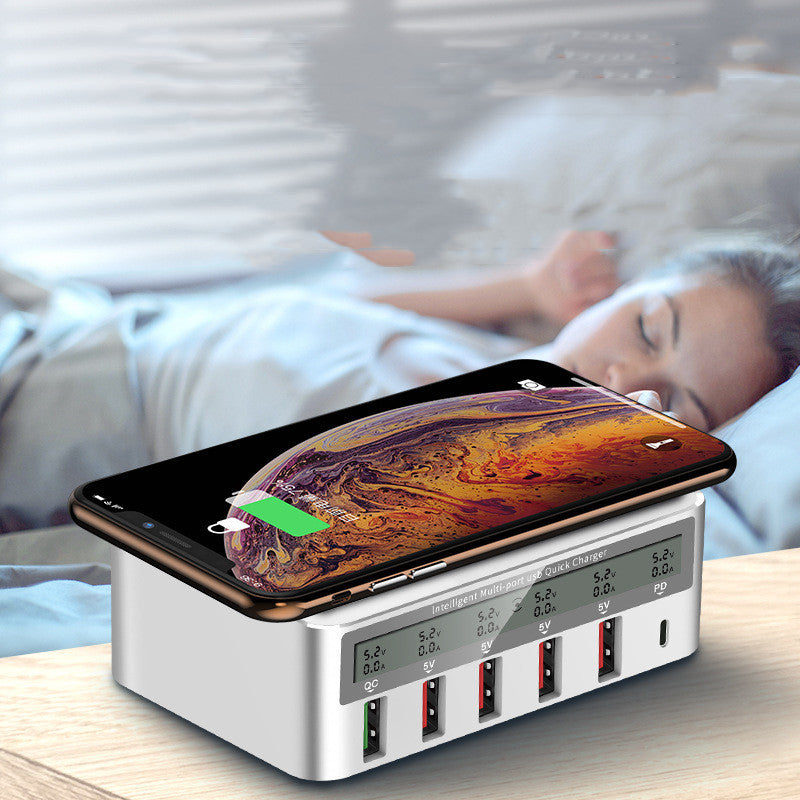 qc30-fast-charge-6usb-charger-led-adapter-desktop-50w-smart-6-port-typec-charger