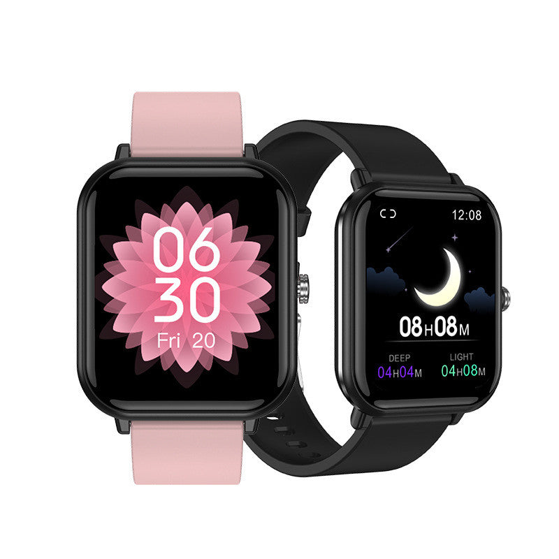 Q9 Pro Smart Watch – IP68 Waterproof Fitness Tracker with 1.7" Display – Pink