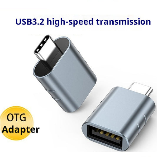 USB-C to USB-C Adapter - 10Gbps Data Transfer, Zinc Alloy, Compact