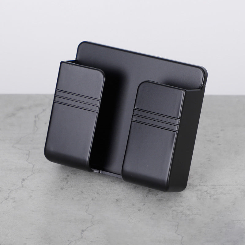 mobile-phone-charging-storage-rack-punch-free-sticky-storage-box