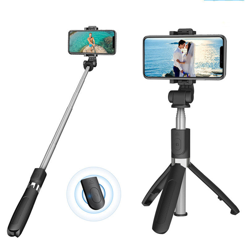 compatible-with-apple-bluetooth-selfie-stick-mobile-remote-control-tripod