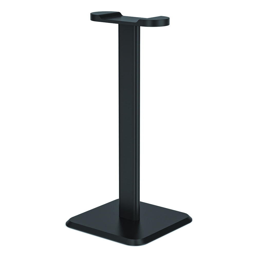 Compact headphone stand for desk setup