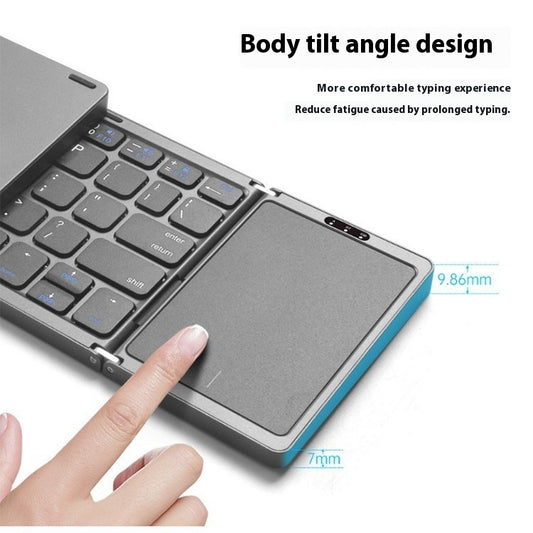 three-folding-wireless-bluetooth-keyboard-touch-pad-mobile-phone-tablet-notebook-portable-folding-keyboard