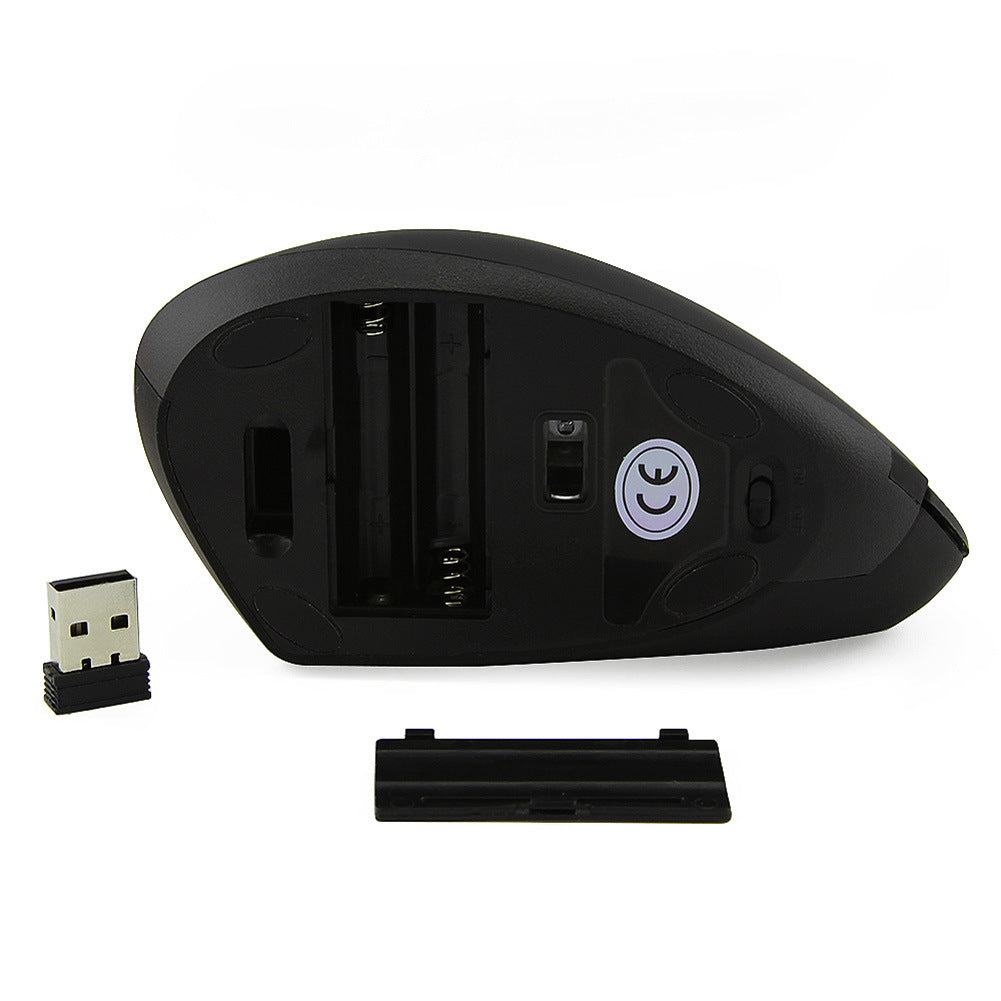 Vertical Ergonomic Mouse - Wired, Wireless Rechargeable & Battery Options