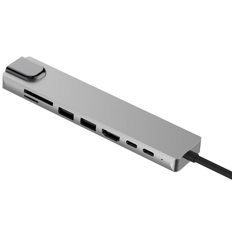 Aluminium alloy USB-C hub multiport adapter
