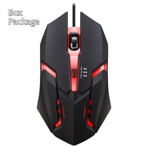 Wired Gaming Mouse with RGB Breathing Light – product image 7 | Fidmat24 Tech Market