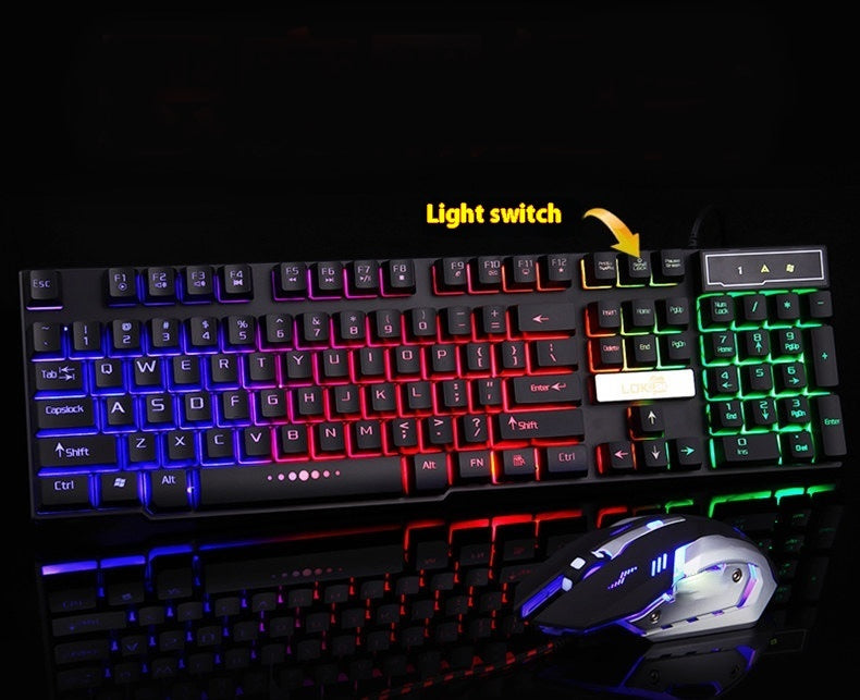 industry-gaming-keyboard-glowing-usb-cable-gaming-keyboard