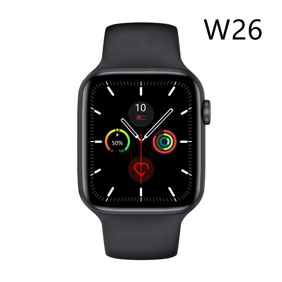 W26 / W26M Smart Watch – Bluetooth Calling, Alloy Case & 2.5D Arc Touchscreen