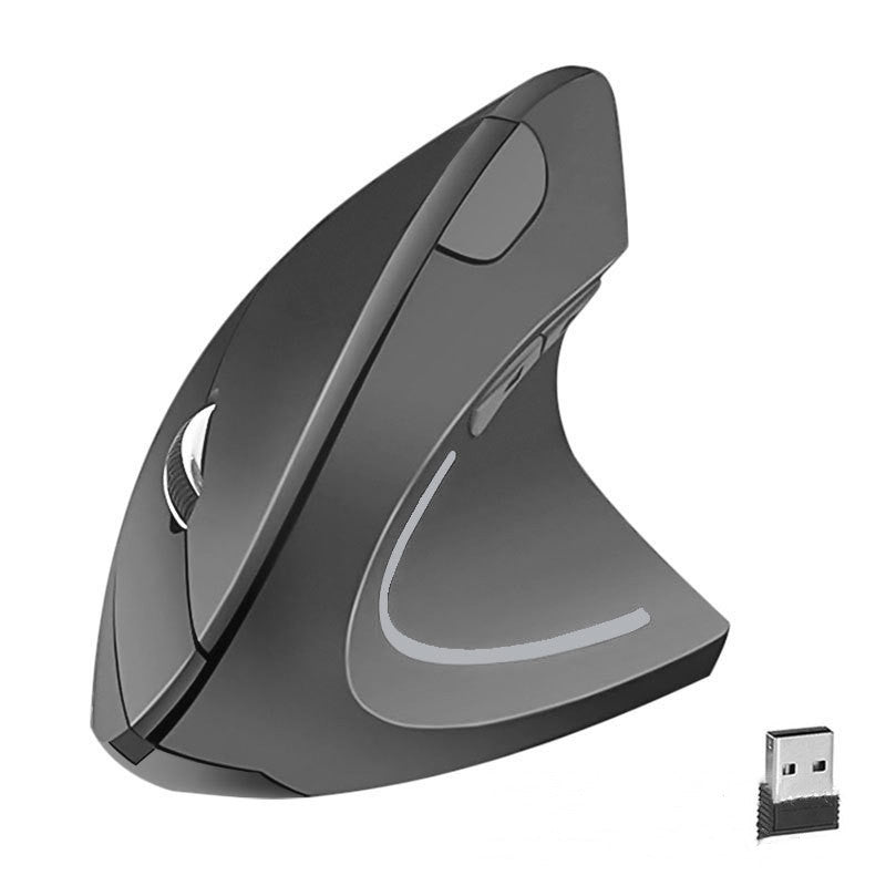 Vertical Ergonomic Mouse - Wired, Wireless Rechargeable & Battery Options