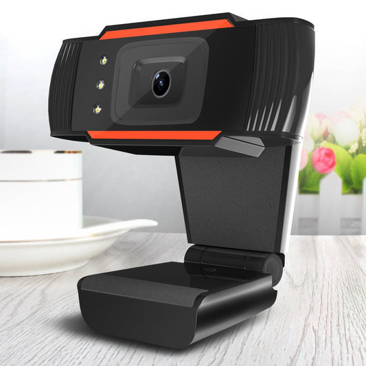 usb-led-fill-light-high-definition-webcam-with-adjustable-brightness