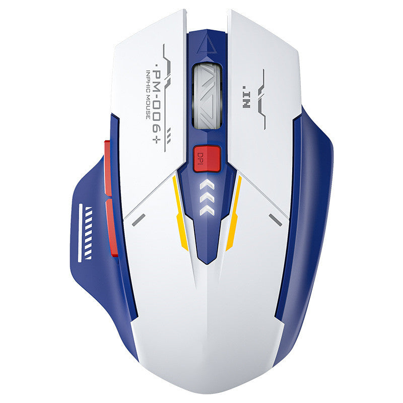 M6 Pro Silent Rechargeable Wireless Mouse - 1600 DPI, 500mAh Battery, 2.4GHz | 5 Variants