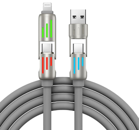 4-in-1 Charging Cable with LED Indicator – product image 2