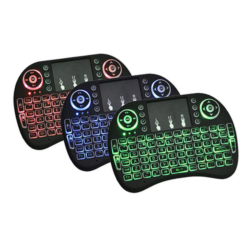 H9 Wireless Backlit Colourful Touch Remote Control Keyboard – product image 6 | Fidmat24 Tech Market