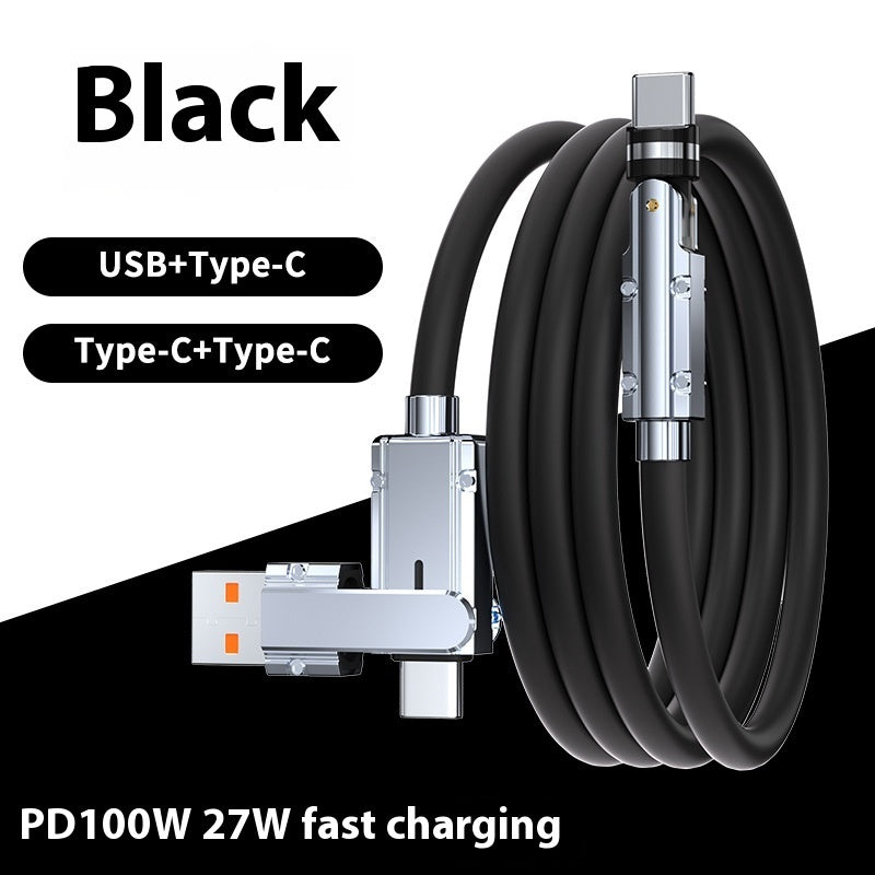 Zinc Alloy Fast Charging Cable - Lightning & USB-C | 8 Colours | 1m