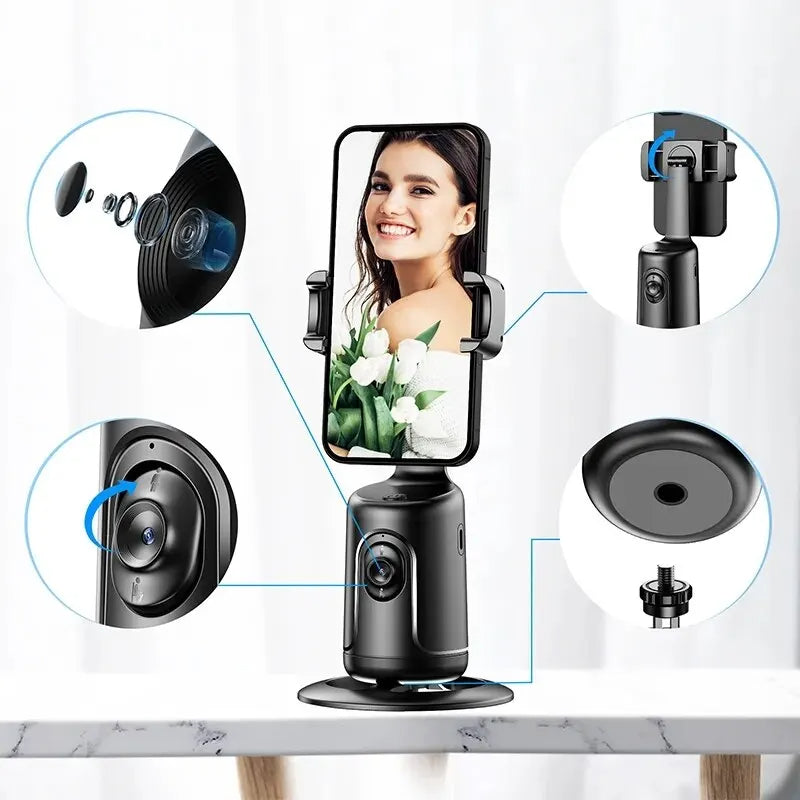 360-auto-face-tracking-gimbal-ai-smart-gimbal-face-tracking-auto-phone-holder-for-smartphone-video-vlog-live-stabilizer-tripod