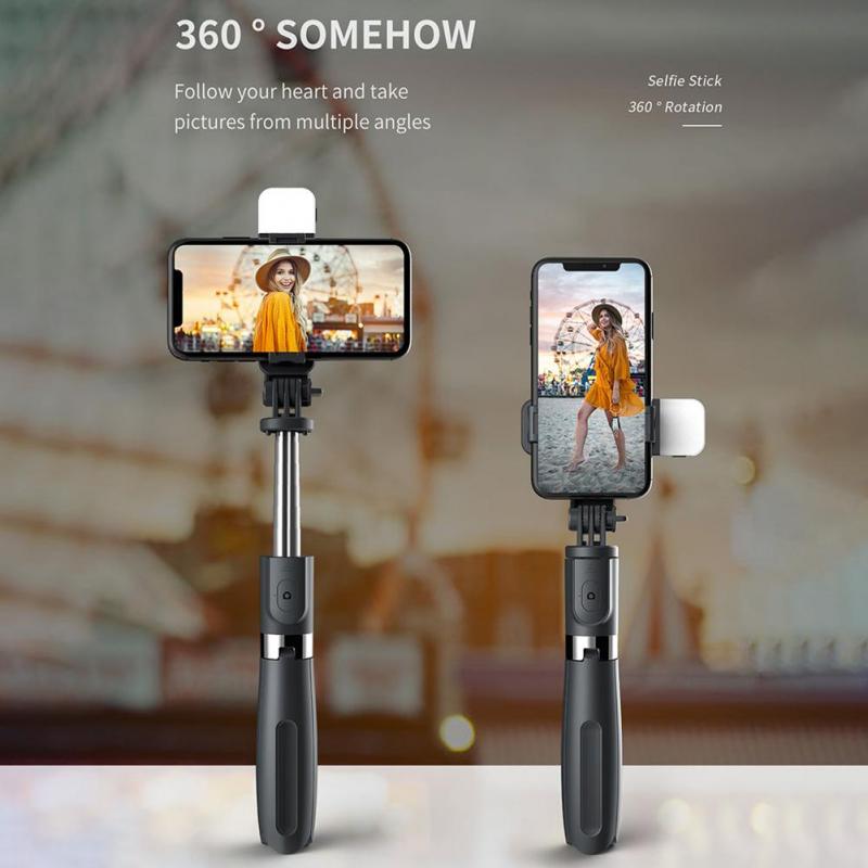 compatible-with-apple-bluetooth-selfie-stick-mobile-remote-control-tripod
