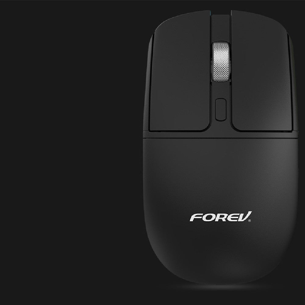 Slim Silent Bluetooth & 2.4G Wireless Mouse - Portable, Ultra-Flat | Black, Gray, Red, Dark Green & Dark Blue