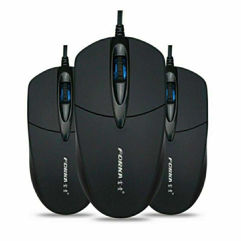 V9 Wired Mouse - Standard & Silent Click Versions, USB | Black