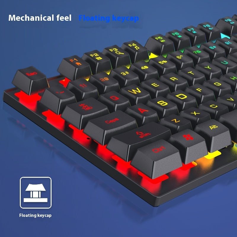Wired Luminous Keyboard for Desktop & Notebook Computers – product image 3 | Fidmat24 Tech Market