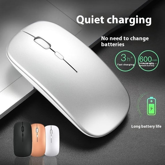 Wireless Mouse - Smart Power Saving, USB Receiver | Matte Black