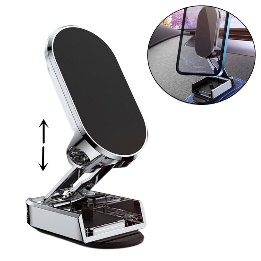 rotate-metal-magnetic-car-phone-holder-foldable-universal-mobile-phone-stand-air-vent-magnet-mount-gps-support