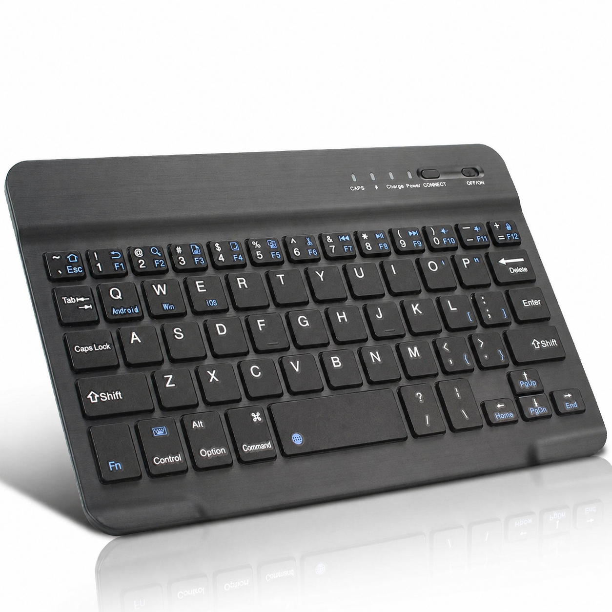 Mini Bluetooth 3.0 Wireless Keyboard – Black | Fidmat24 Tech Market